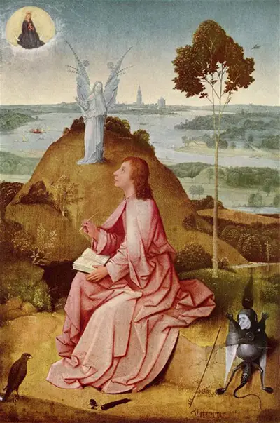 Saint John the Evangelist on Patmos Hieronymus Bosch